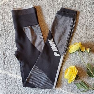 Victoria's Secret Pink black leggings